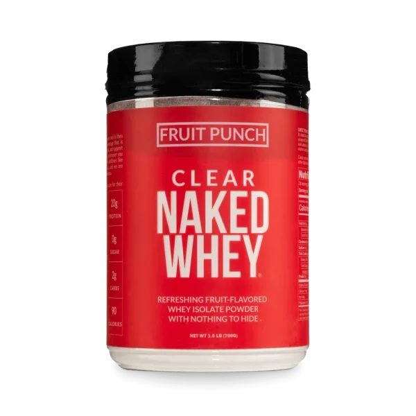 Fruit Punch Whey Protein Isolate | Clear Naked Whey