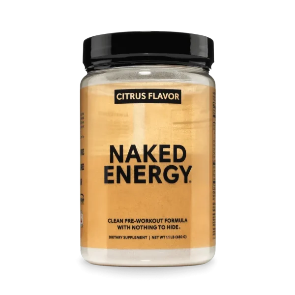 Citrus Pre Workout Supplement | Naked Energy - 30 Servings