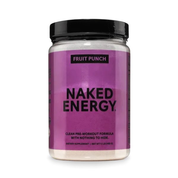 Fruit Punch Pre Workout Supplement | Naked Energy - 30 Servings