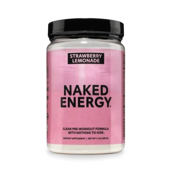 Strawberry Lemonade Pre Workout Supplement | Naked Energy - 30 Servings