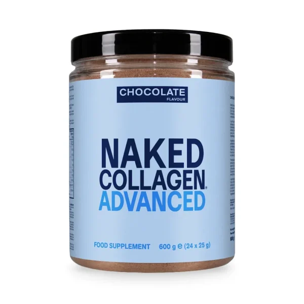 Chocolate Collagen Peptides with Hyaluronic Acid | Naked Collagen Advanced - 600g