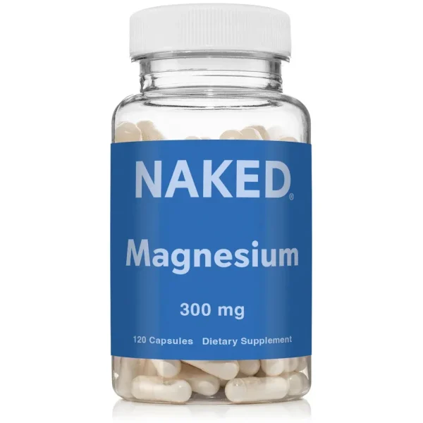 Daily Magnesium Supplement | Naked Magnesium - 120 Capsules