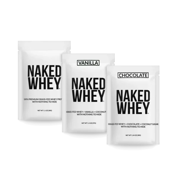 Grass Fed Whey Protein Powder Sample Pack