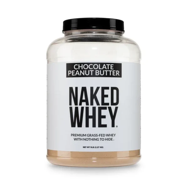 Chocolate Peanut Butter Whey Protein Powder | Naked Whey - 5LB
