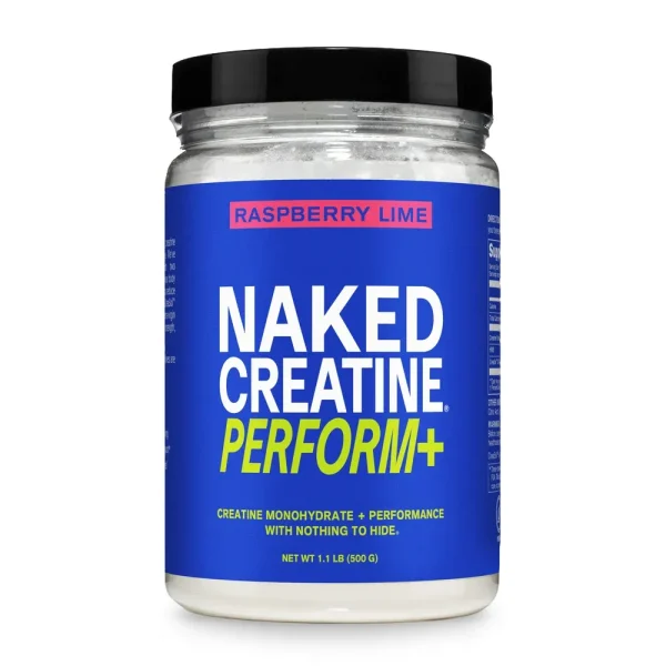 Raspberry Lime Creatine Perform+ Powder | Naked Creatine Perform+ - 500g