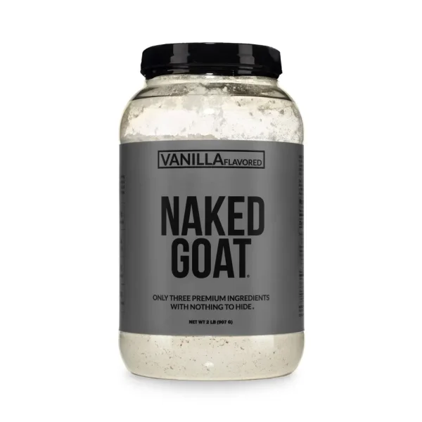 Vanilla Goat Whey Protein Powder | Naked Goat - 2lb